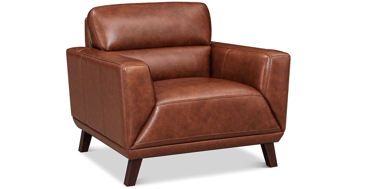 Jake 42" Leather Chair - MJM Furniture