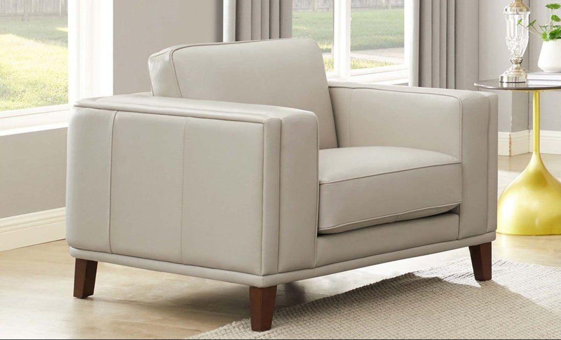 Lyon 42" Leather Chair - MJM Furniture