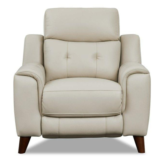Paramount Leather Power Reclining Chair - Made in Canada - MJM Furniture