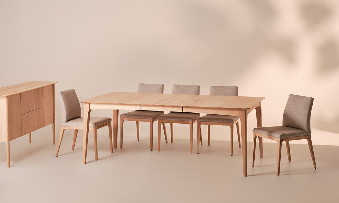 Expression Solid Birch Dining Table - MJM Furniture