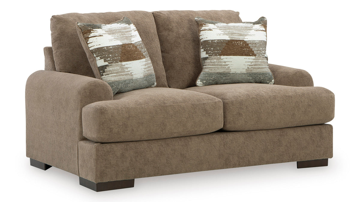 Jayne Pecan Loveseat
