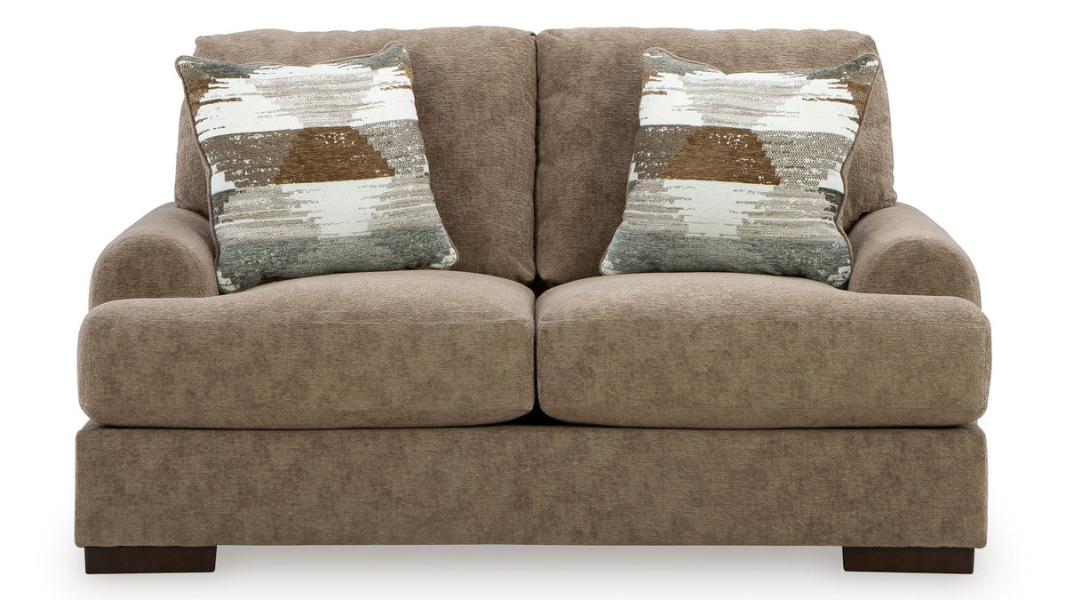 Jayne Pecan Loveseat