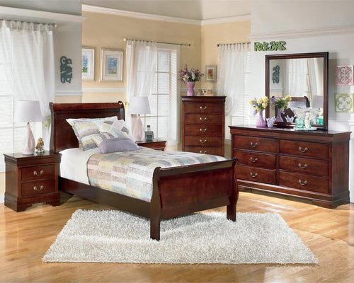 Alisdair Twin Bed & Nightstand Set - MJM Furniture
