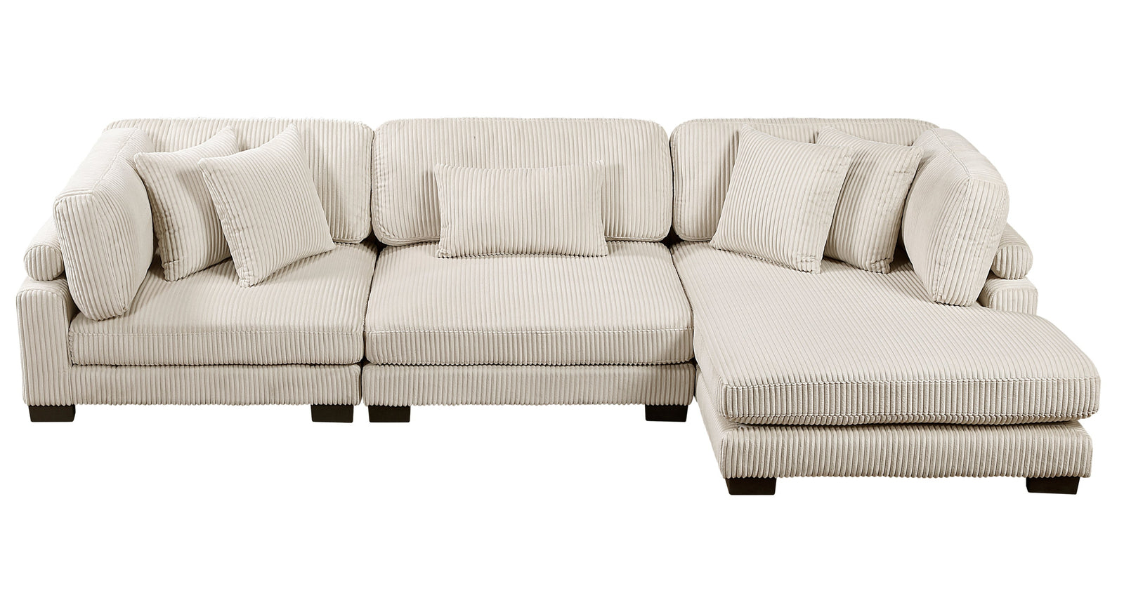 Wyatt Beige Modular Sectional - MJM Furniture