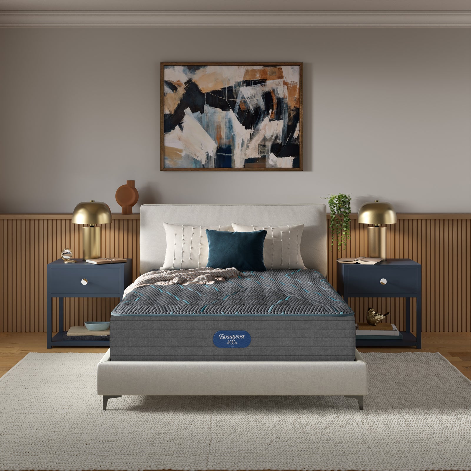 Simmons Beautyrest Meno Medium Mattress - MJM Furniture