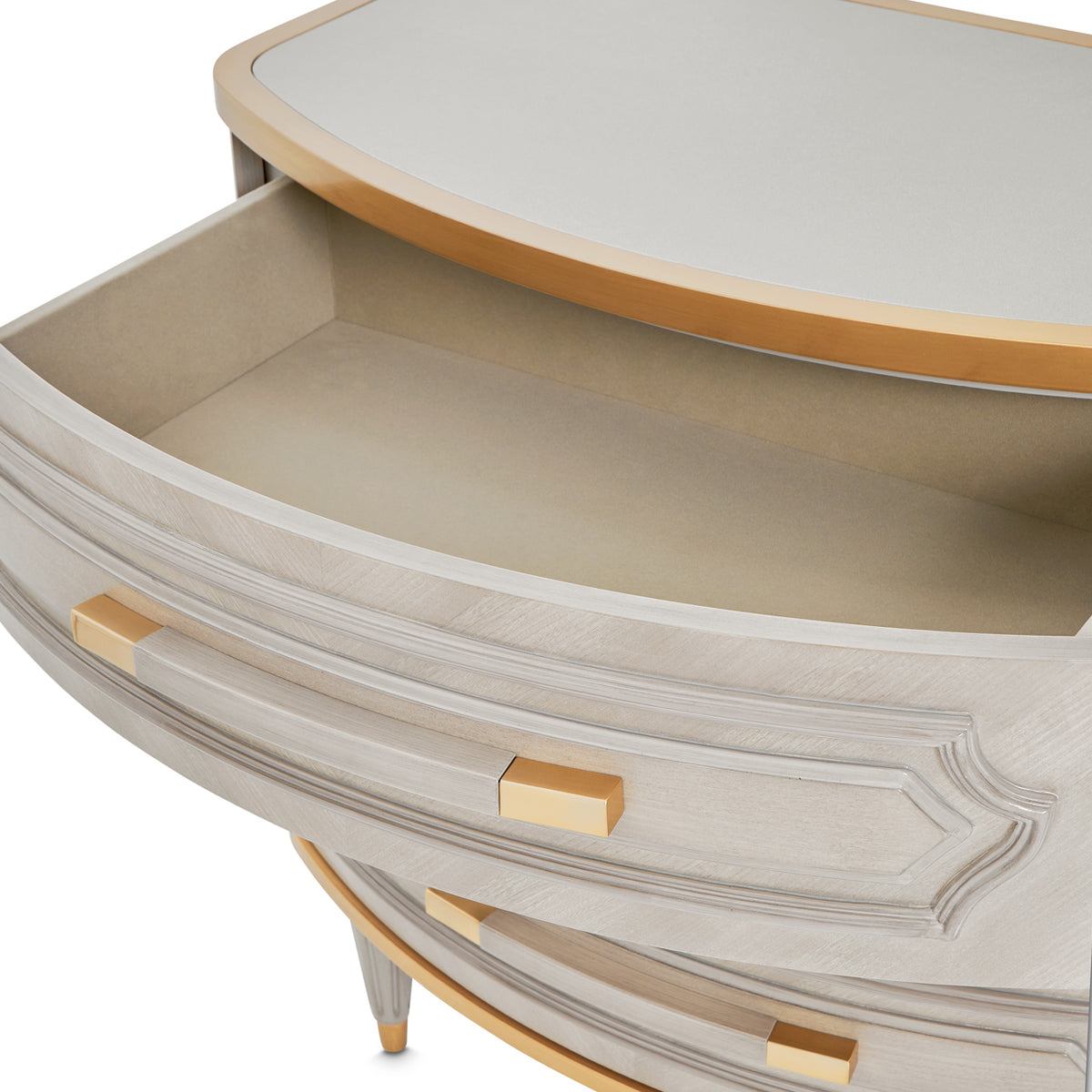 St. Charles Dove Gray 3 Piece King Bedroom Set - MJM Furniture