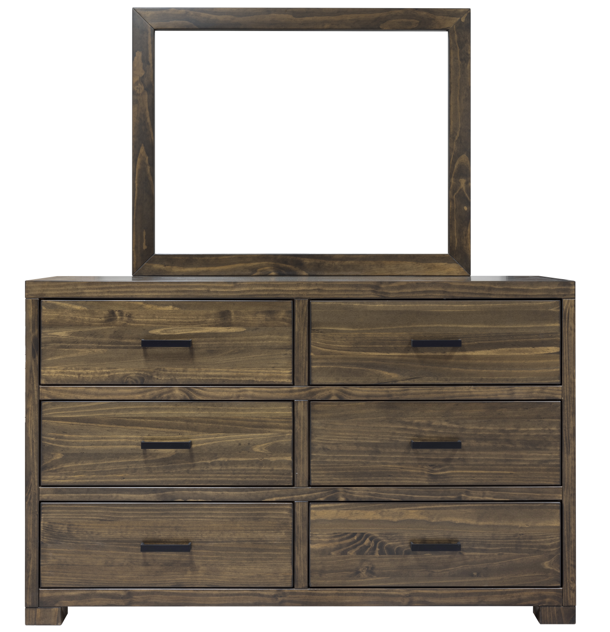 Oliver Pine Dresser & Mirror - MJM Furniture