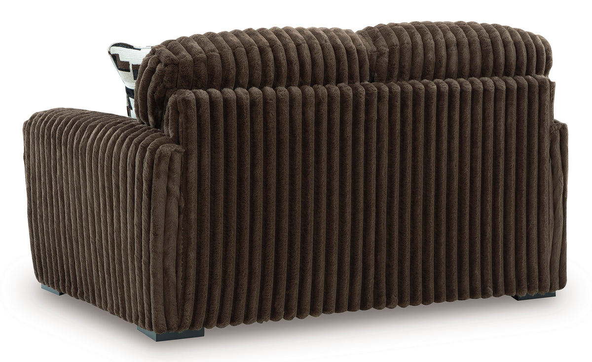 Midnight Chocolate Loveseat