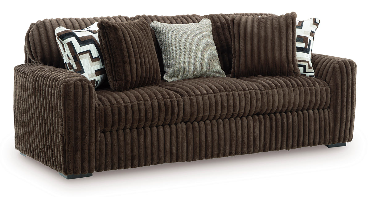 Midnight Chocolate Sofa