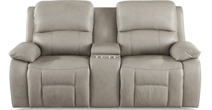Westminster Leather Power Reclining Loveseat - MJM Furniture