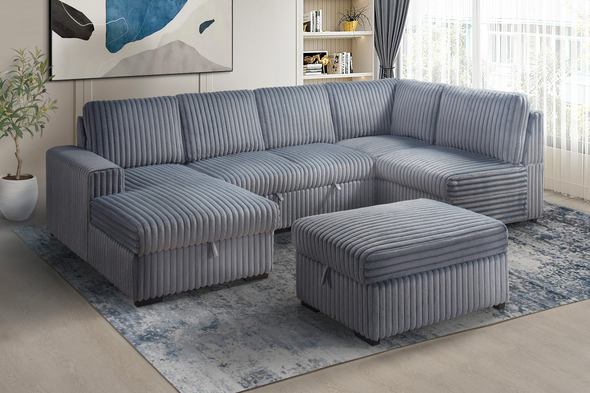 Becker 4 Piece Sectional - MJM Furniture