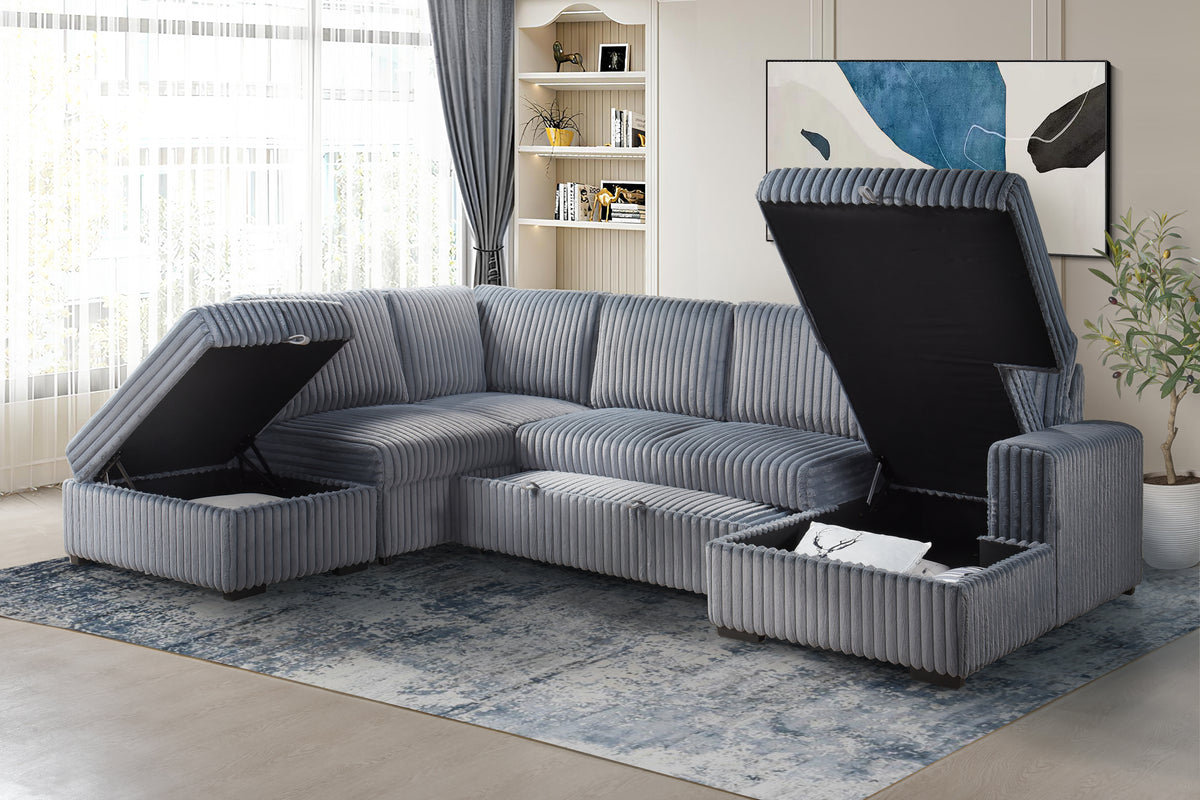 Becker 4 Piece Sectional - MJM Furniture