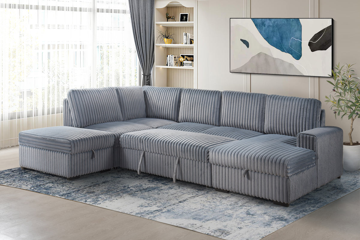 Becker 4 Piece Sectional - MJM Furniture