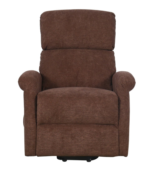 Elevated Brown Power Lift Chair - MJM Furniture