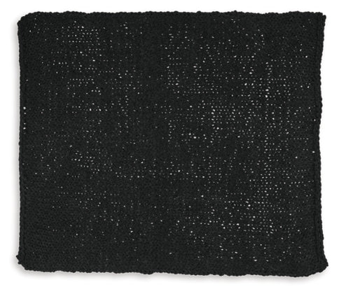 Chaddon Black Throw - Case of 3 - MJM Furniture