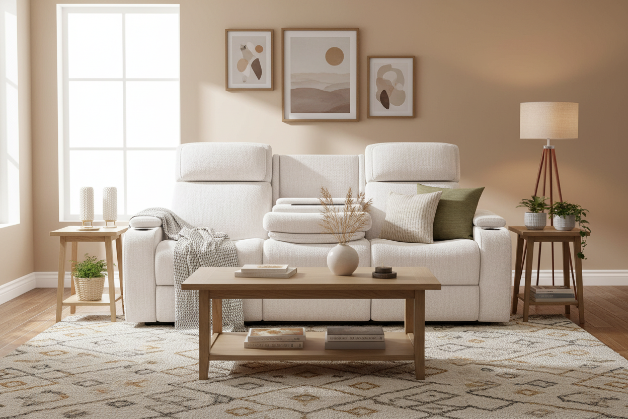 Anders Sand Power Reclining Sofa - MJM Furniture