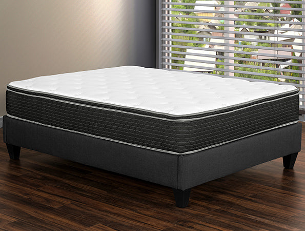 Balance 12&quot; Euro Top Mattress - MJM Furniture