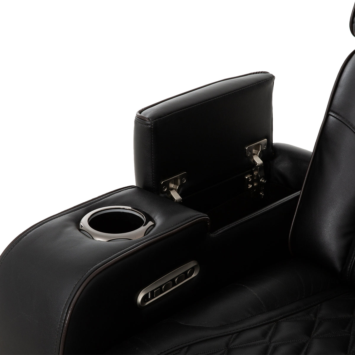Emerson 37" Black Power Glider Reclining Chair - MJM Furniture