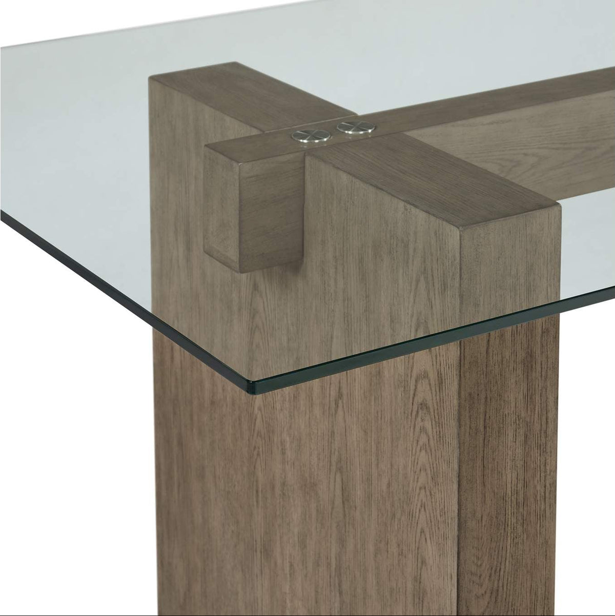 Conner 80” Natural Oak Double Pedestal Dining Table - MJM Furniture