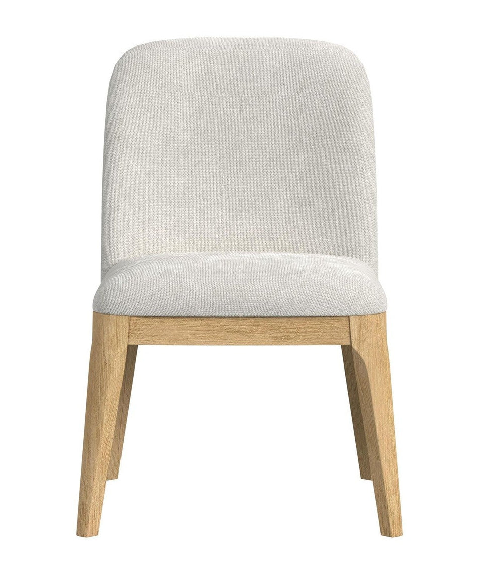 Quinn Natural Upholstered Dining Chair - MJM Furniture