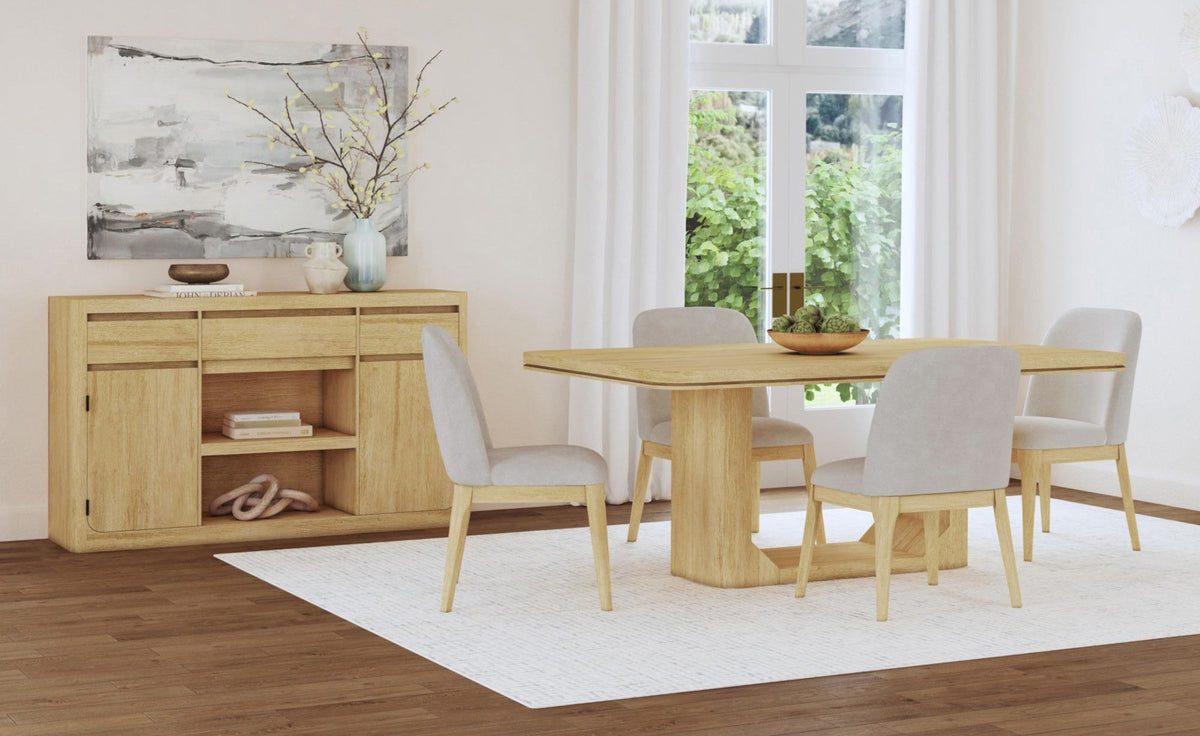 Aerin 72" Natural Dining Table