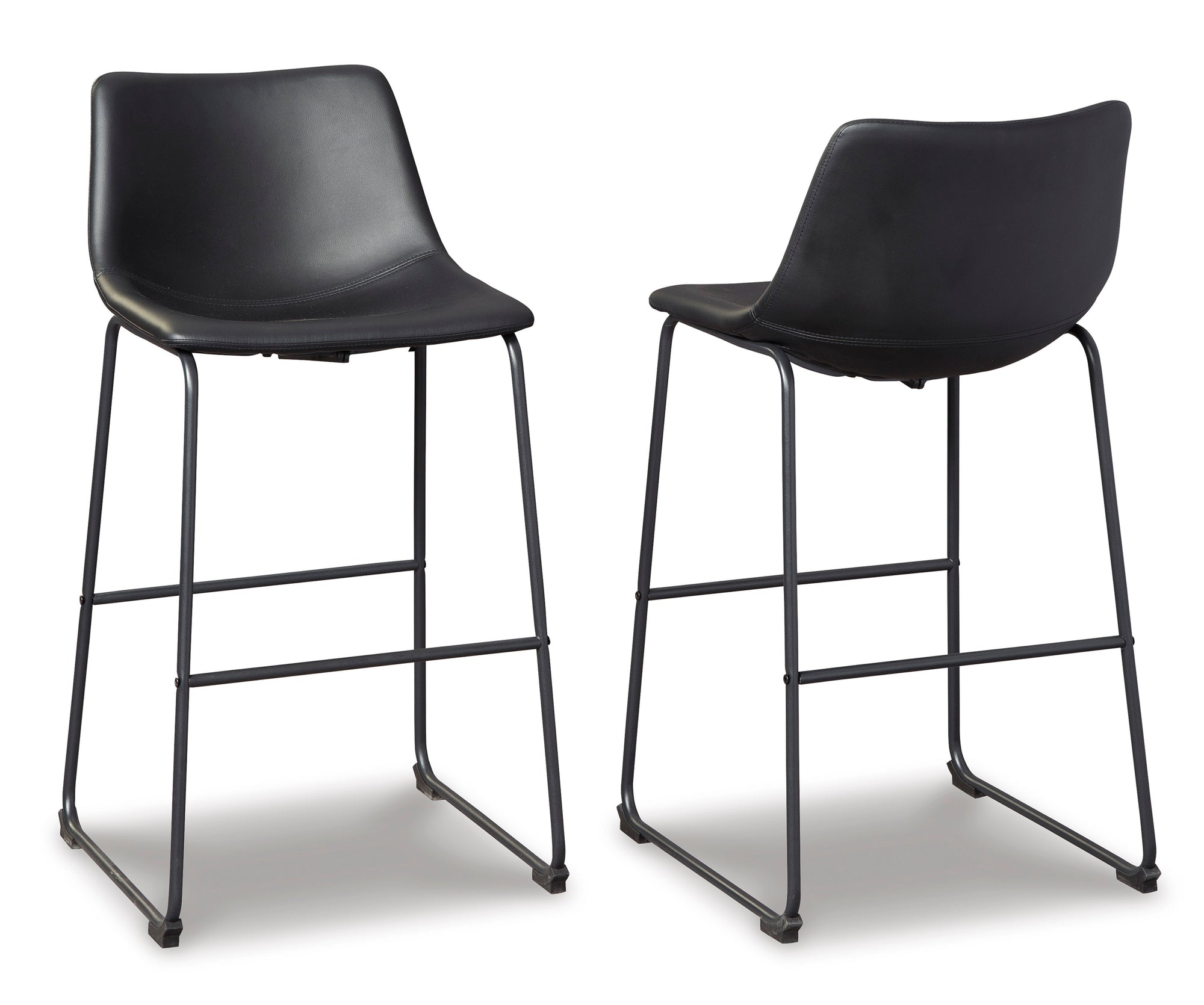 Centiar Black 30" Barstool (Set of 2) - MJM Furniture