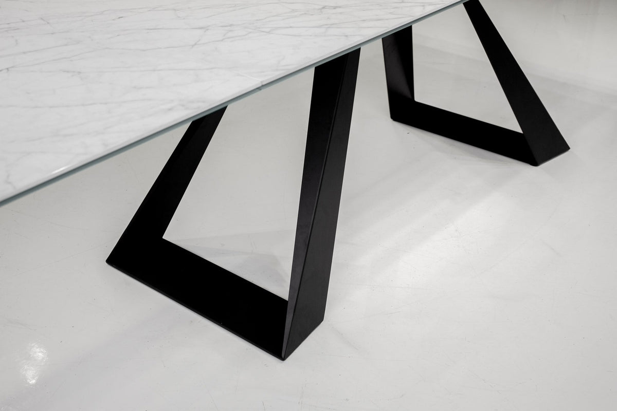 Bridge Ceramic Extendable Dining Table - MJM Furniture