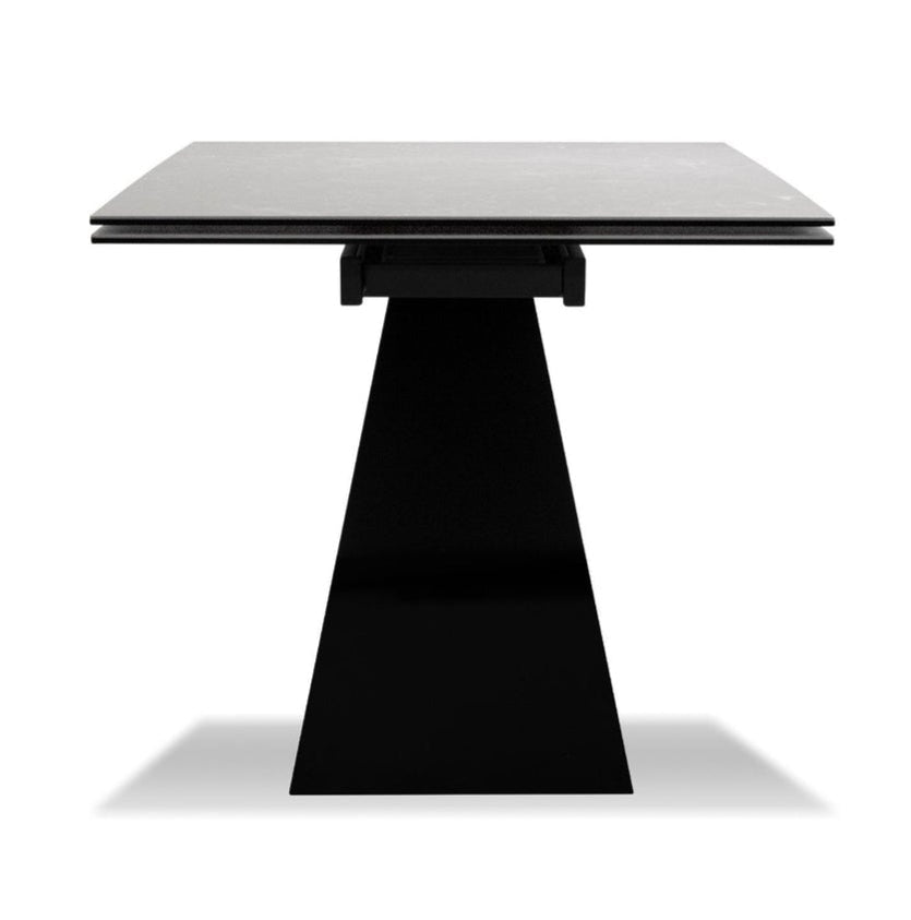 The W Carrera White Ceramic Extendable Dining Table - MJM Furniture