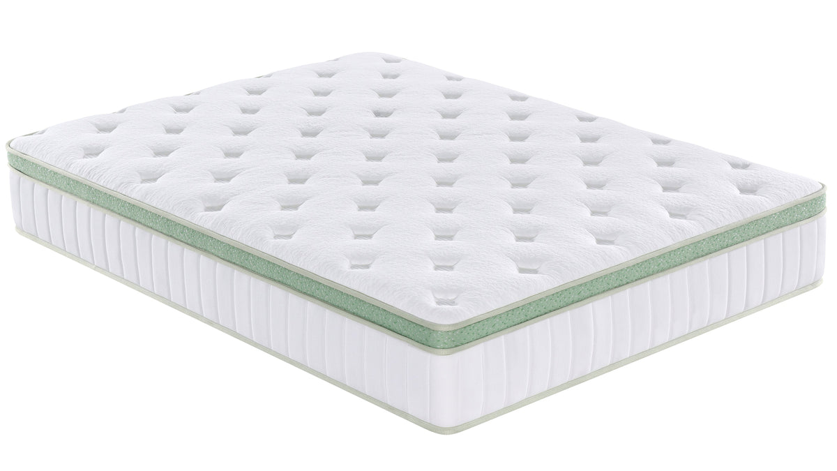 Ginseng Hybrid 12" Euro Top Mattress - MJM Furniture