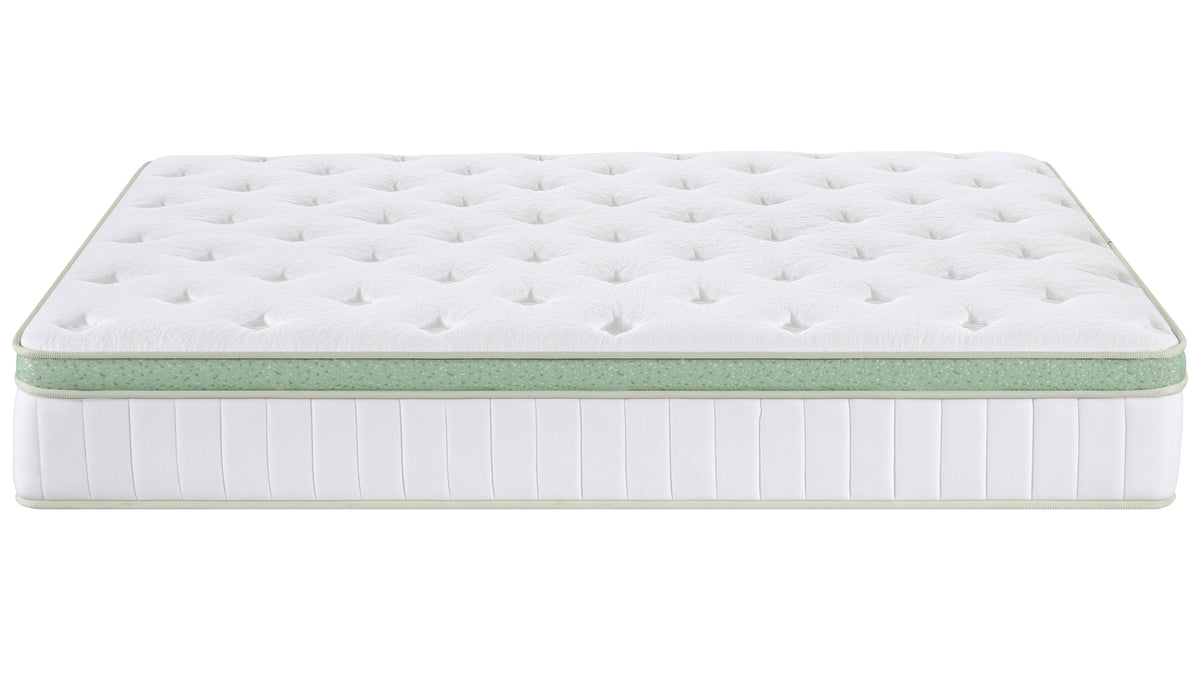 Ginseng Hybrid 12" Euro Top Mattress - MJM Furniture