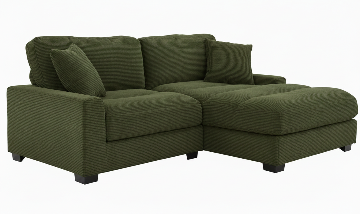 Laze Green Sectional - MJM Furniture