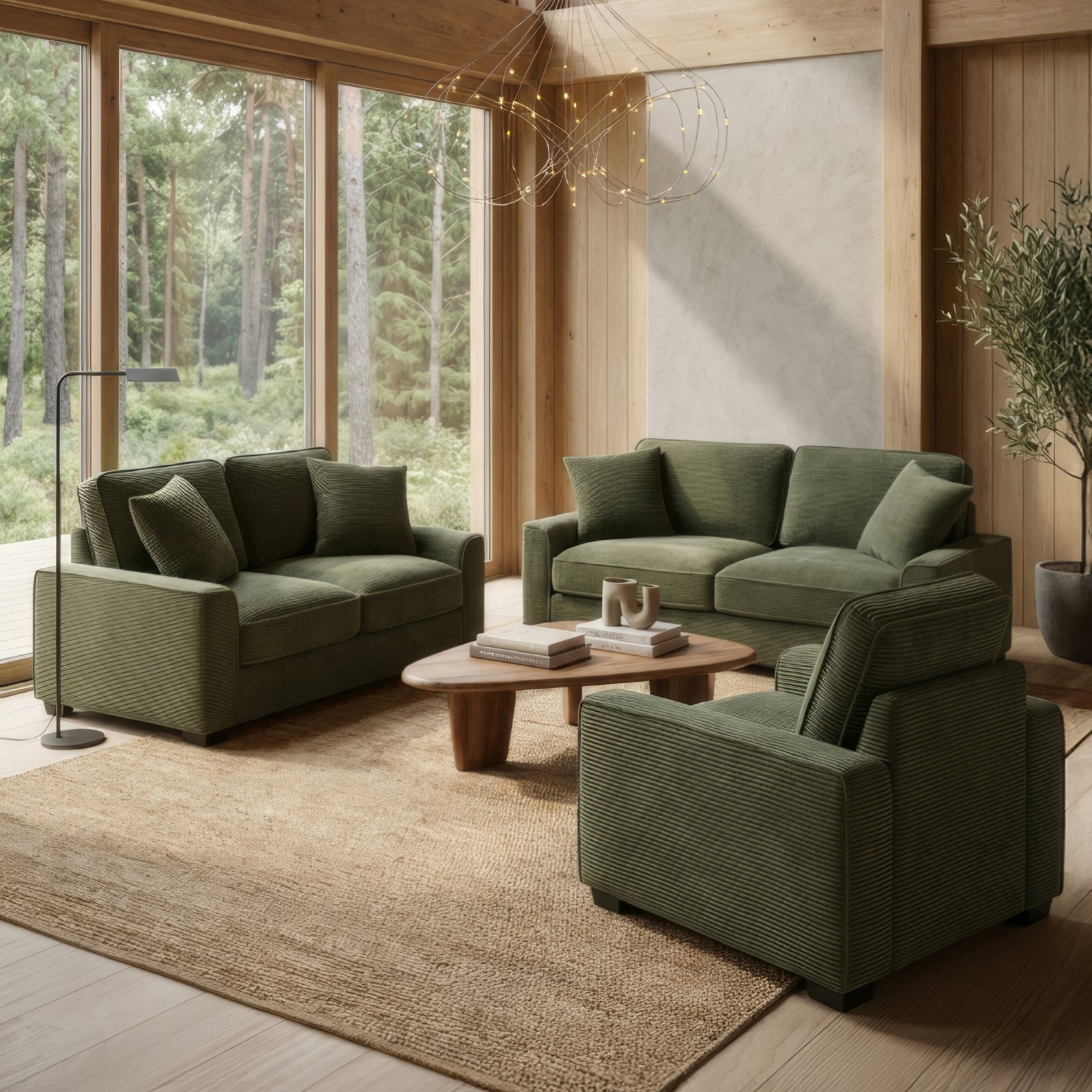 Laze Green Condo Sofa - MJM Furniture