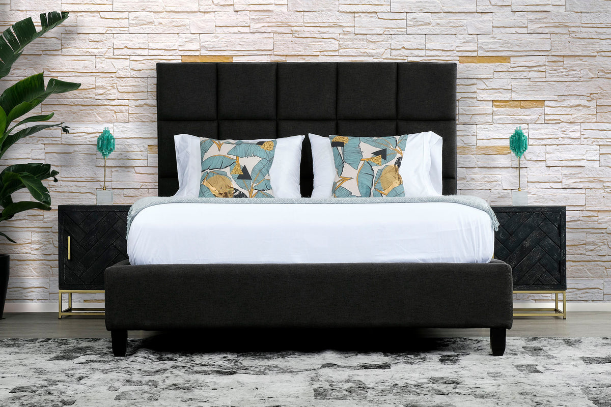 London Upholstered Bed - MJM Furniture