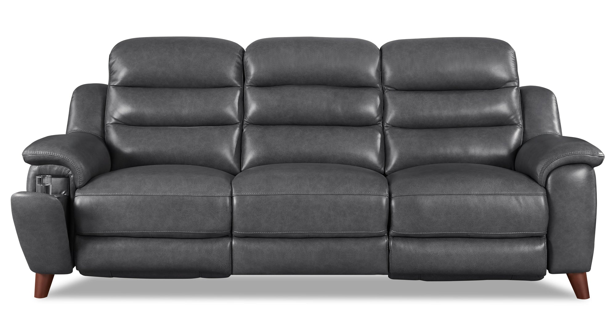 Dream Leather Power Reclining Sofa - MJM Furniture