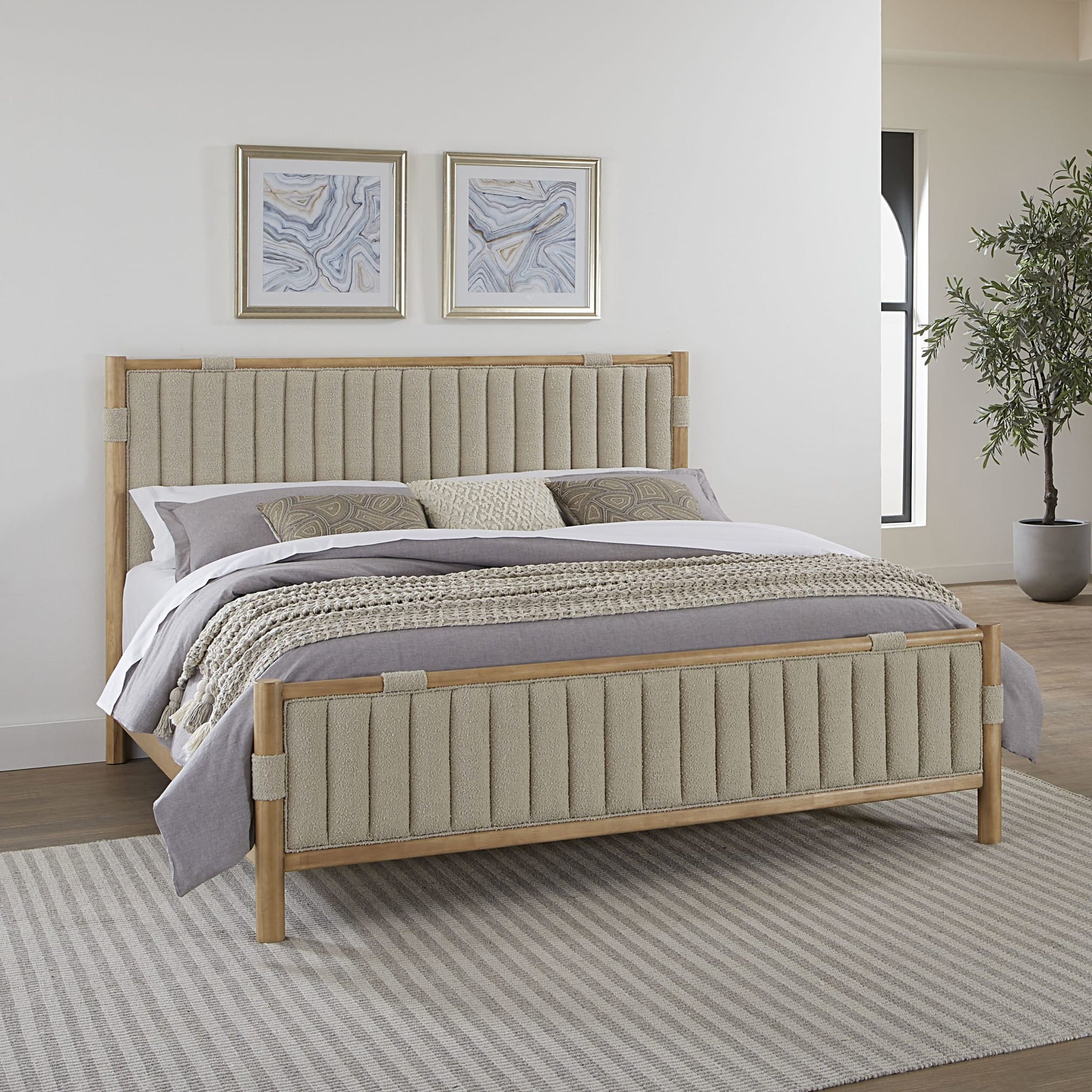 Willow Upholstered Bed - MJM Furniture