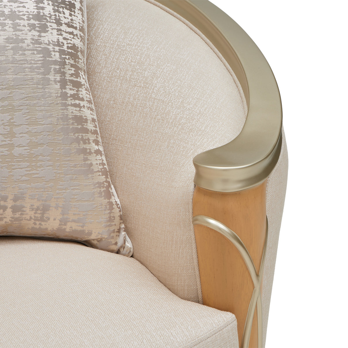 Villa Cherie Caramel Loveseat - MJM Furniture