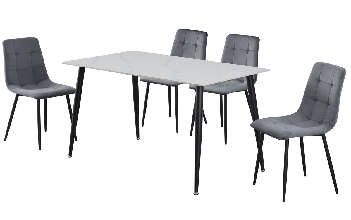 Rae Rectangle 5 Piece Dining Set