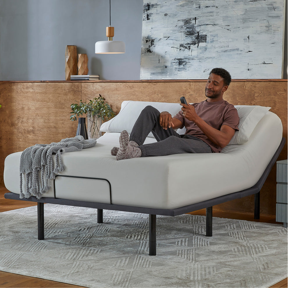 baselogic™ Silver Adjustable Base - MJM Furniture