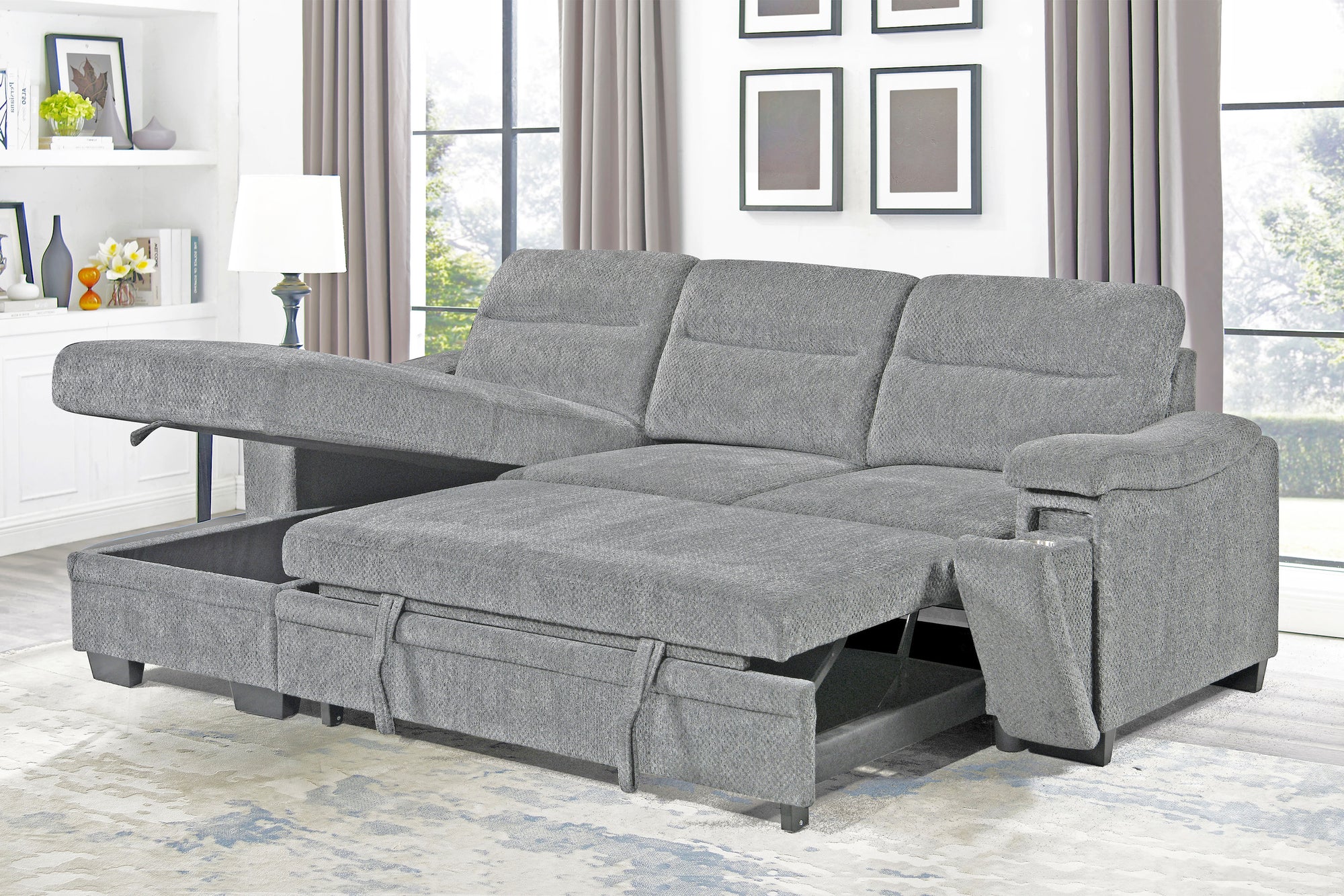 Ty Sleeper Sectional - MJM Furniture