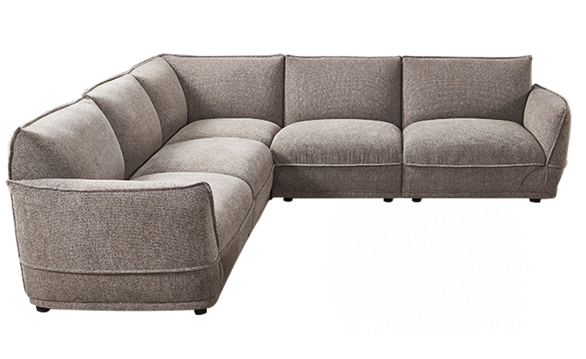 Emrys Taupe 5 Piece Modular Sectional - MJM Furniture