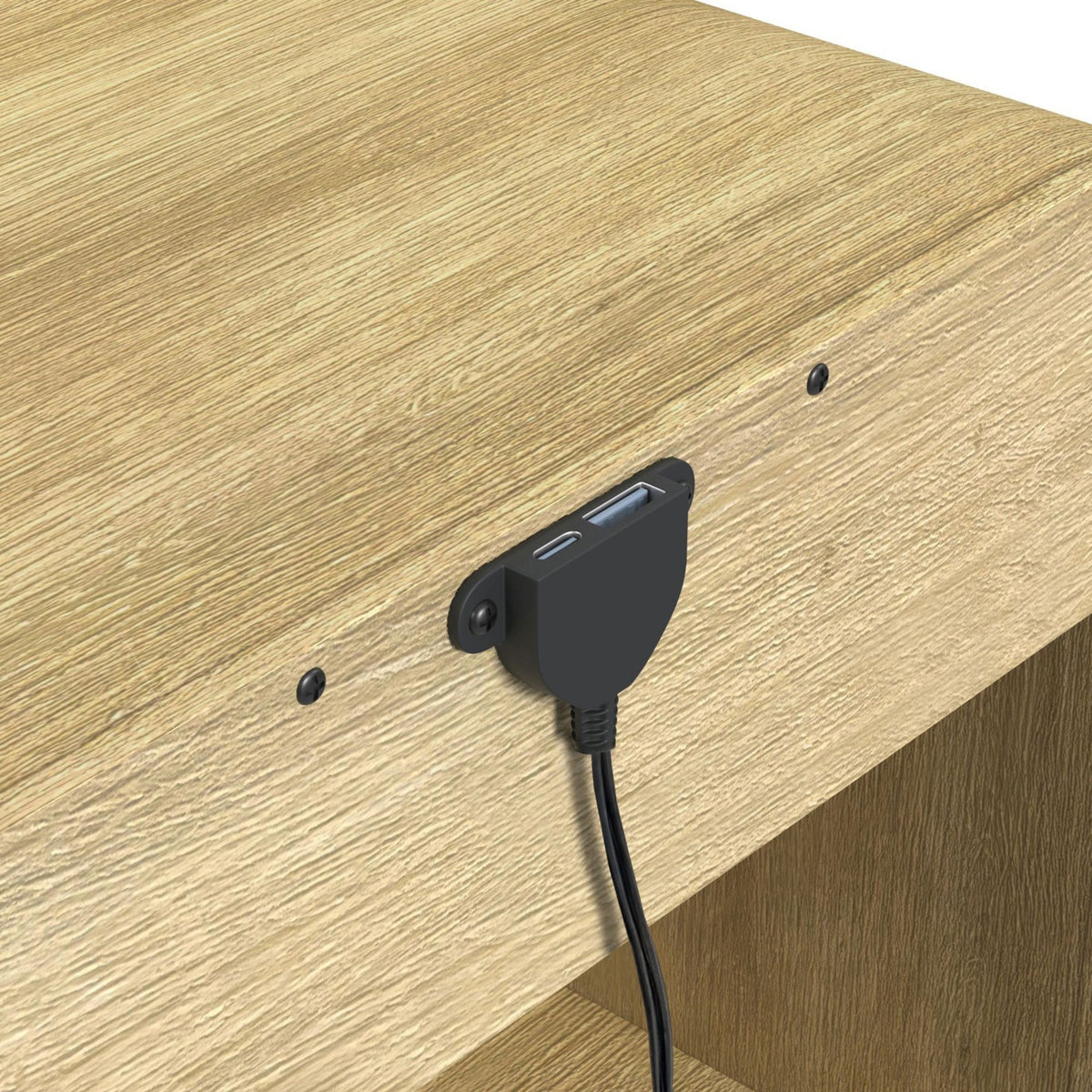 Lex Natural End Table