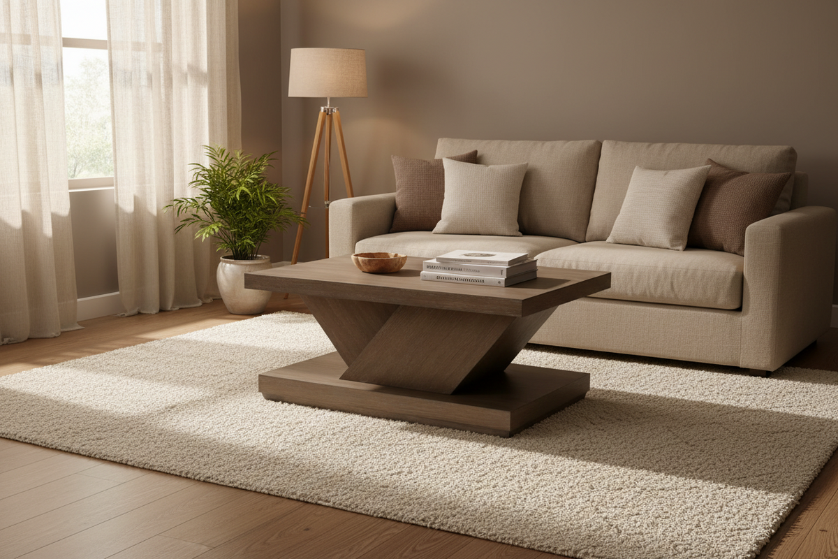Lansbury 40” Square Coffee Table - MJM Furniture