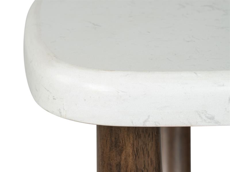 Arwen Shaped End Table - MJM Furniture