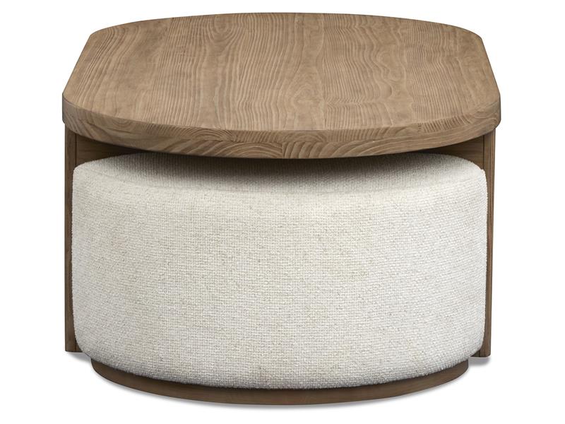 Hayden Lift Top Coffee Table w/2 Stools - MJM Furniture