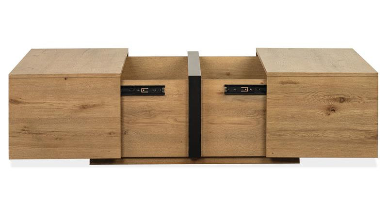 Ripley Square Storage Coffee Table - MJM Furniture