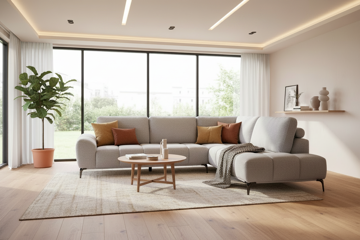 Lev 116" Sectional Sectionals PRM