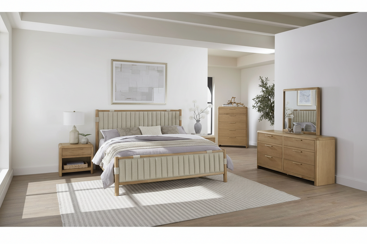 Willow Upholstered Bed - MJM Furniture