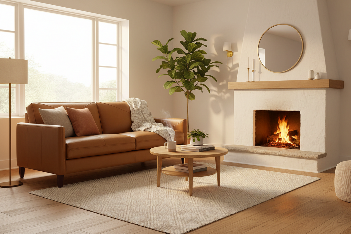 Yorkdale Leather Sofa - MJM Furniture