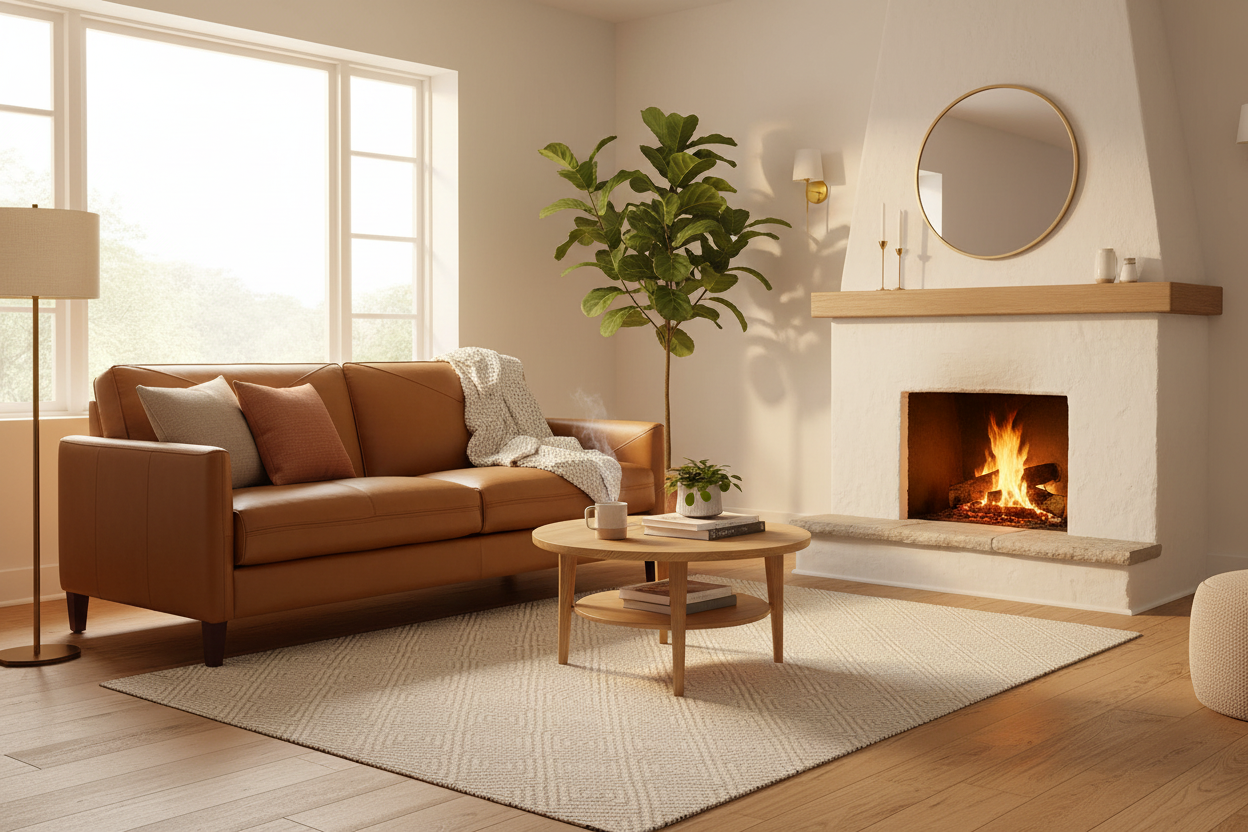 Yorkdale Leather Sofa - MJM Furniture