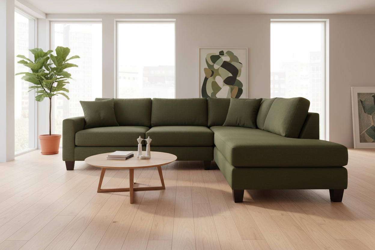 Joie 104" Custom Sectional - MJM Furniture